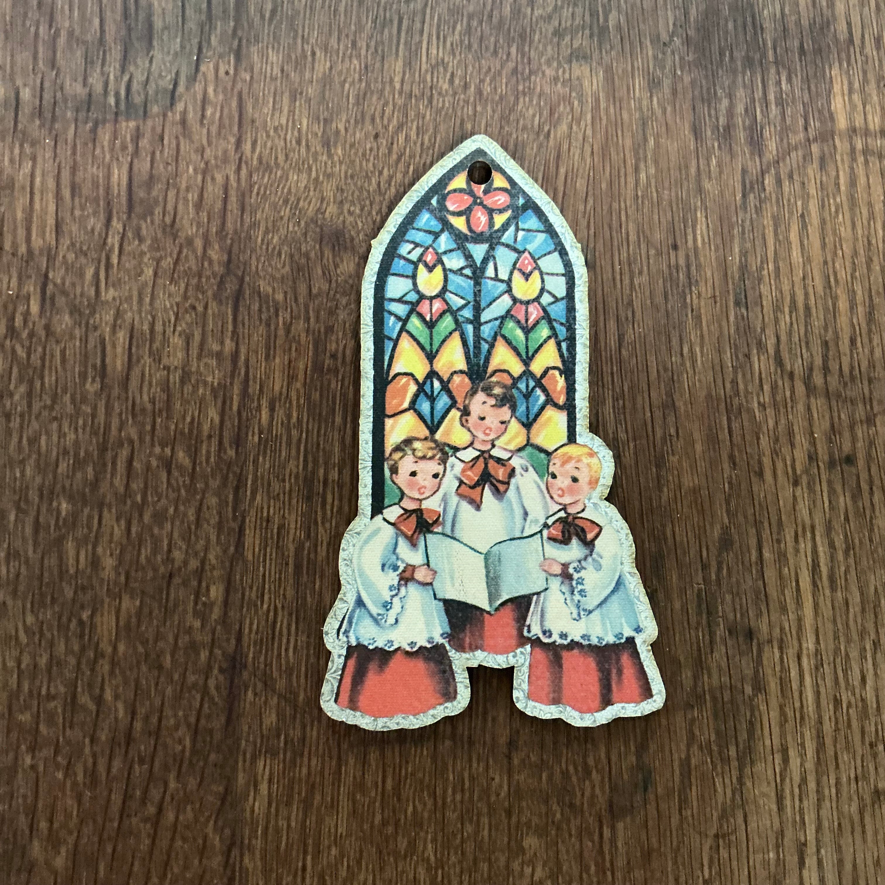 Vintage Christmas Choir Ornament