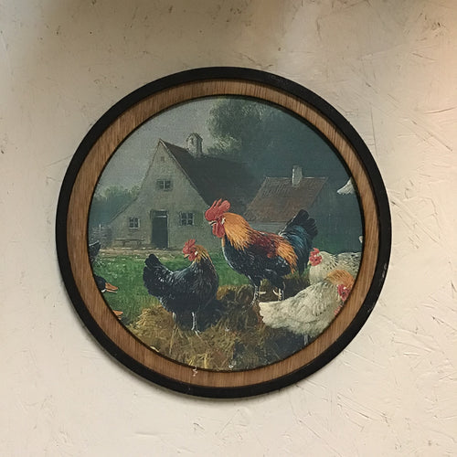 Chickens in the Barnyard Round