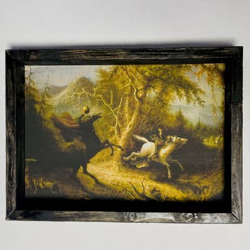 Headless Horsman in Sleepy Hollow Framed Print