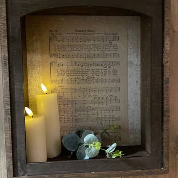 AMAZING GRACE SHADOW BOX
