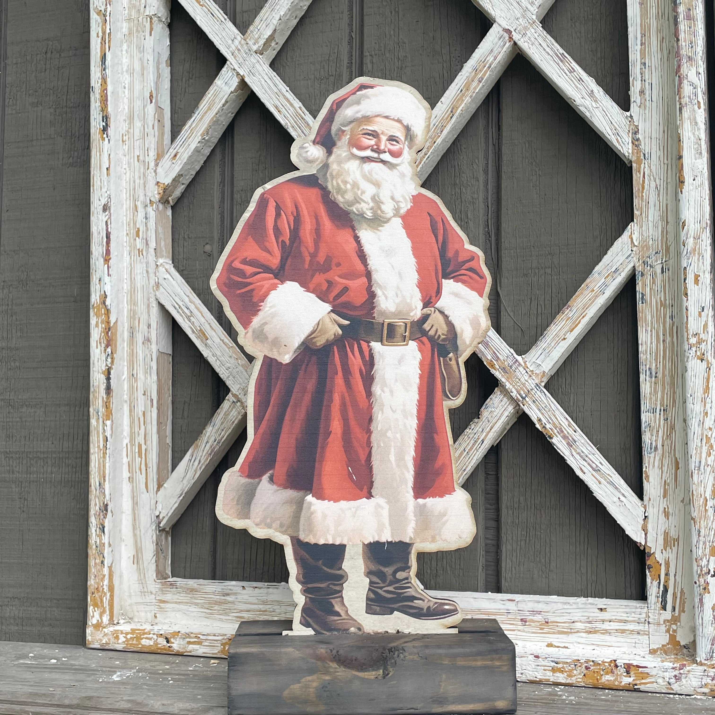 Santa Claus Standing Shelf Sitter/Table Piece