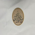 Victorian Christmas Tree Oval Ornament