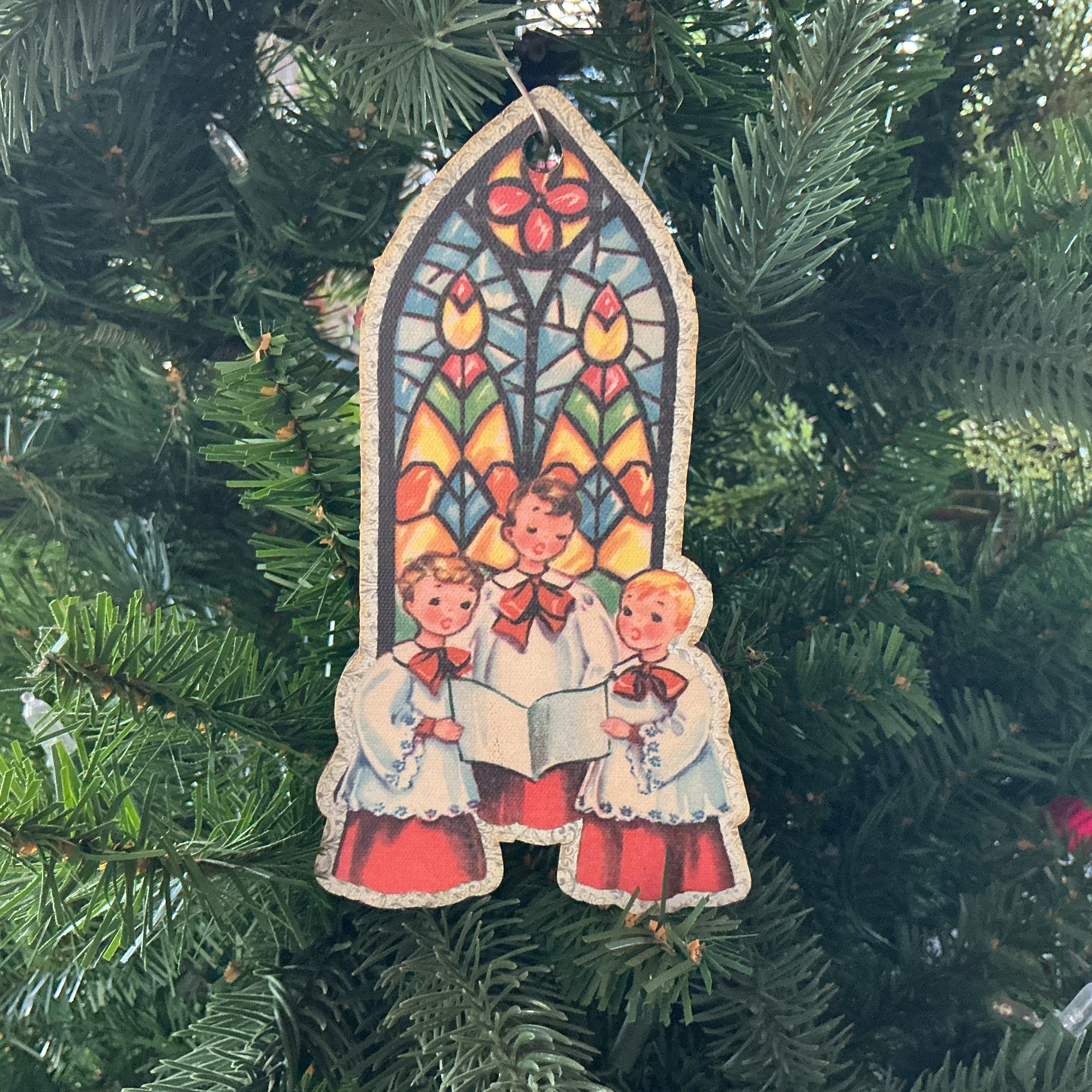 Vintage Christmas Choir Ornament