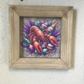 Mardi Gras Crawfish Print