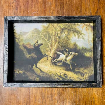 Headless Horsman in Sleepy Hollow Framed Print