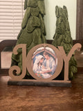 Joy Nativity Table Sign