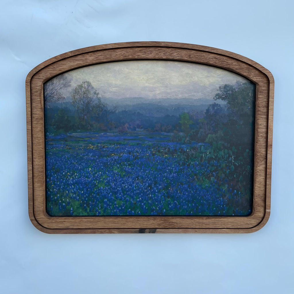 Bluebonnets Wide Arched Frame