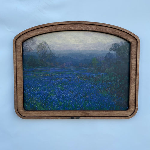 Bluebonnets Wide Arched Frame