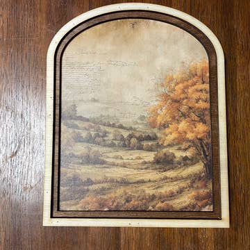 Autum/Fall Countryside Small Arch Frame