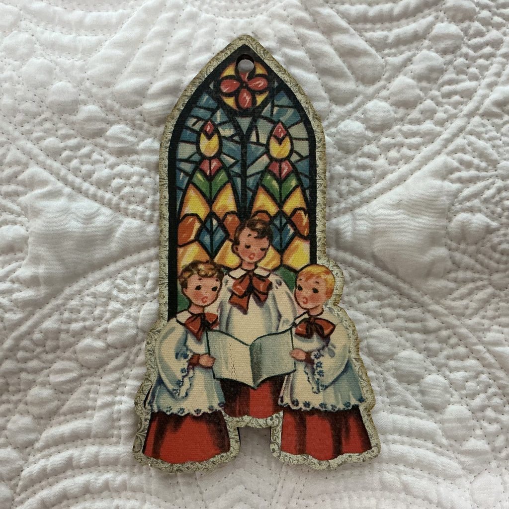 Vintage Christmas Choir Ornament
