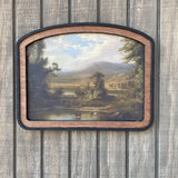 Pastoral Lake Arched Frame