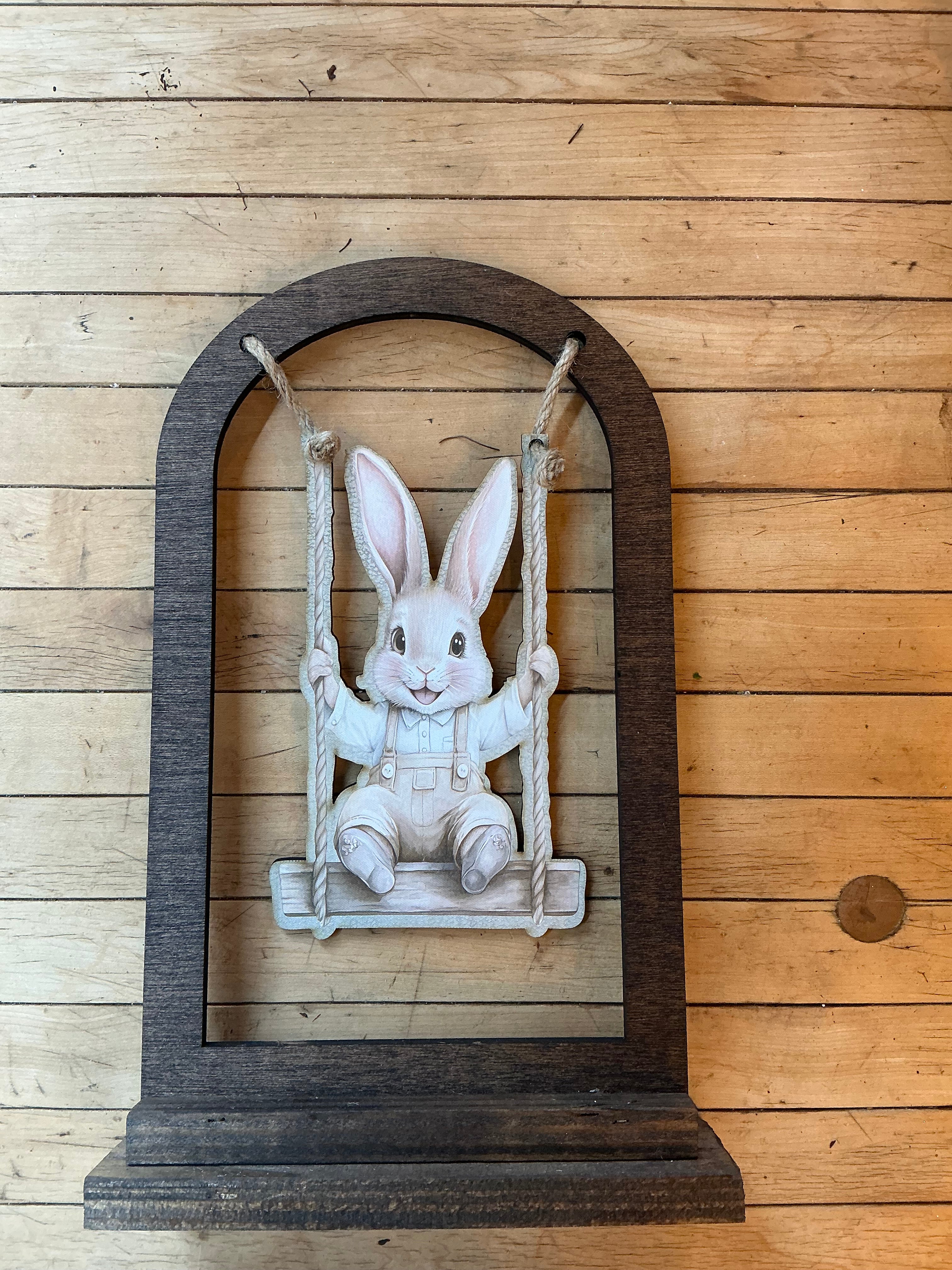 Swinging Bunny Stand Up