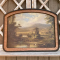 Pastoral Lake Arched Frame