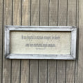 Be Not Forgetful to Entertain Canvas Sign
