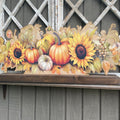 FALL PUMPKIN CUTOUT FOR TABLE OR MANTEL