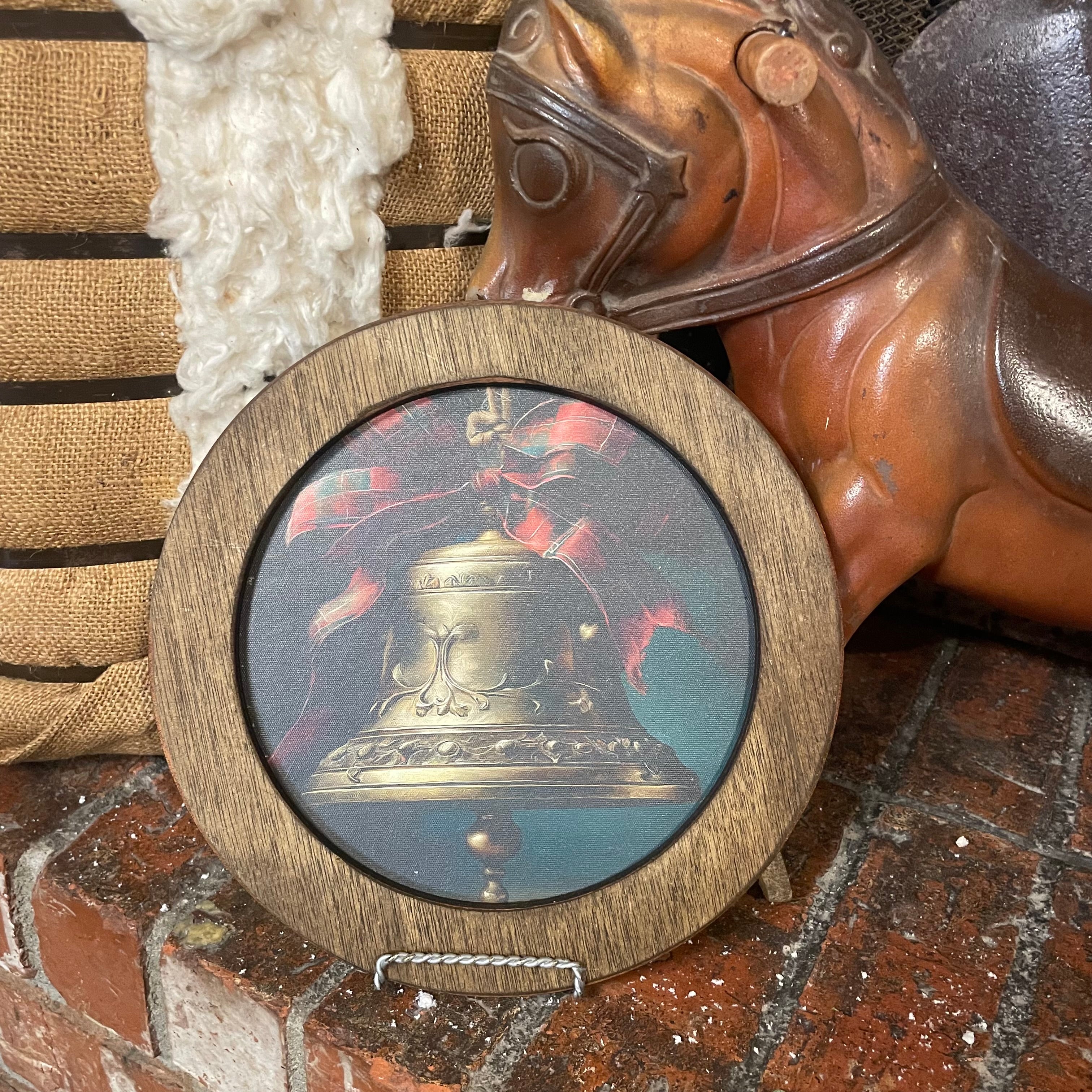 10"Round framed Bell 