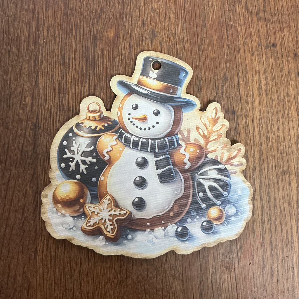 Gingerbread Snowmen Ornament 