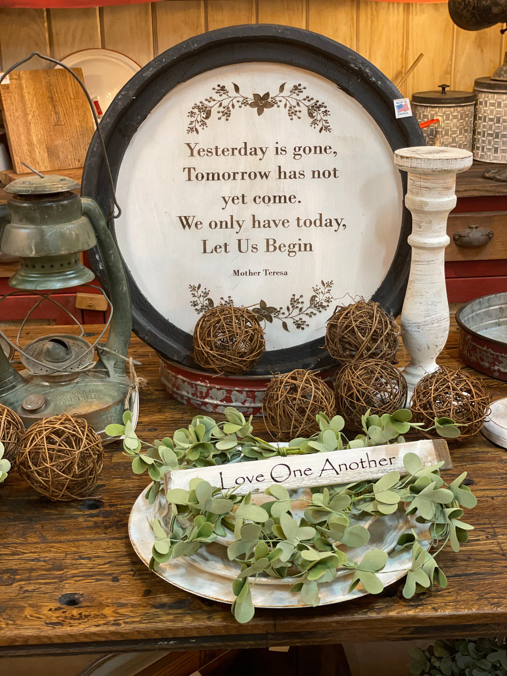 Yesterday is gone Engraved Round