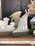 Large Vintage Nativity Scene