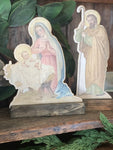 Large Vintage Nativity Scene