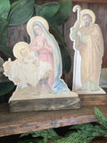 Large Vintage Nativity Scene