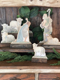 Large Vintage Nativity Scene