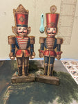 18" Nutcracker Stand up Set of 2