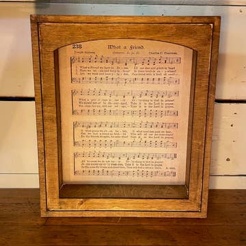 What a Friend Shadow Box