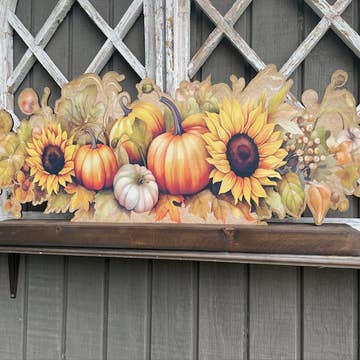 Pumpkin Patch Table/Mantel Decor