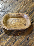 Waxed Basin Dough Bowl